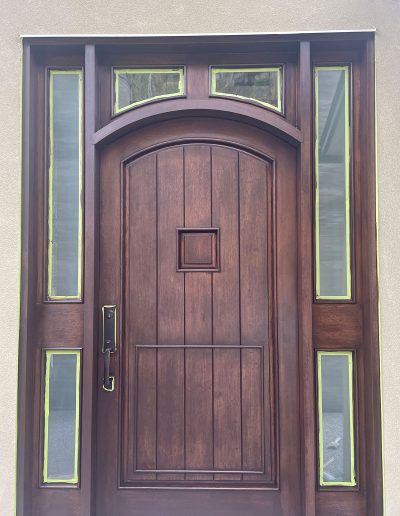 Platinum Pro Coatings front door repaint